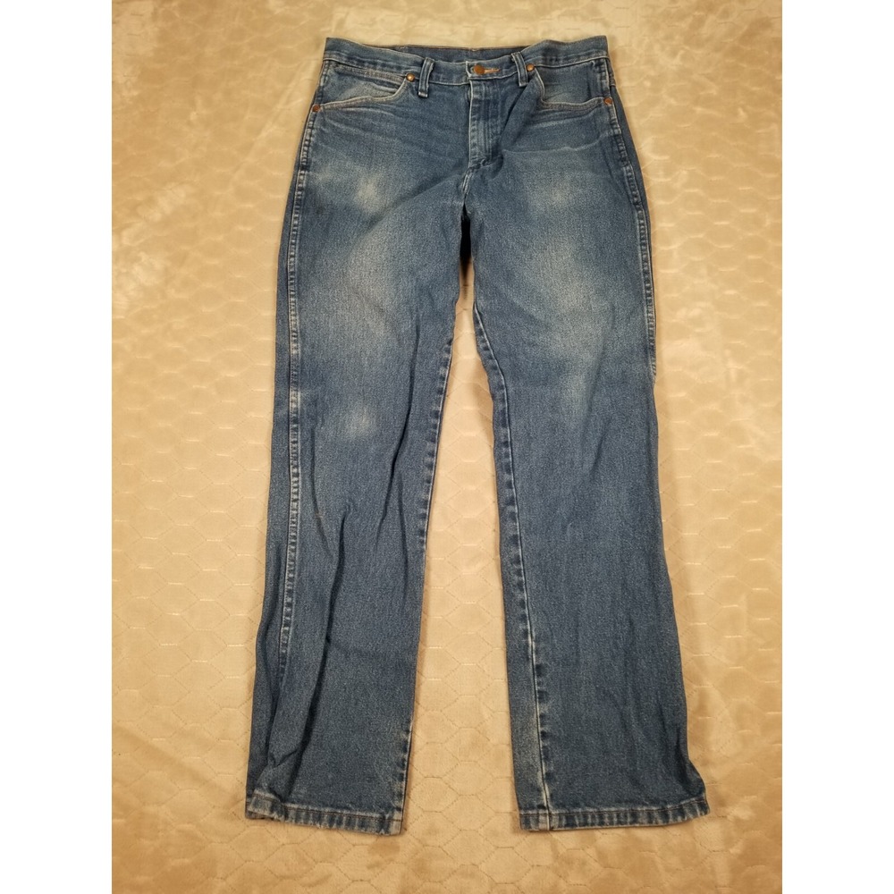 Wrangler Jeans Mens Tag 33x32 Fits 33x31 Cowboy Cut Denim Pants 936PWD